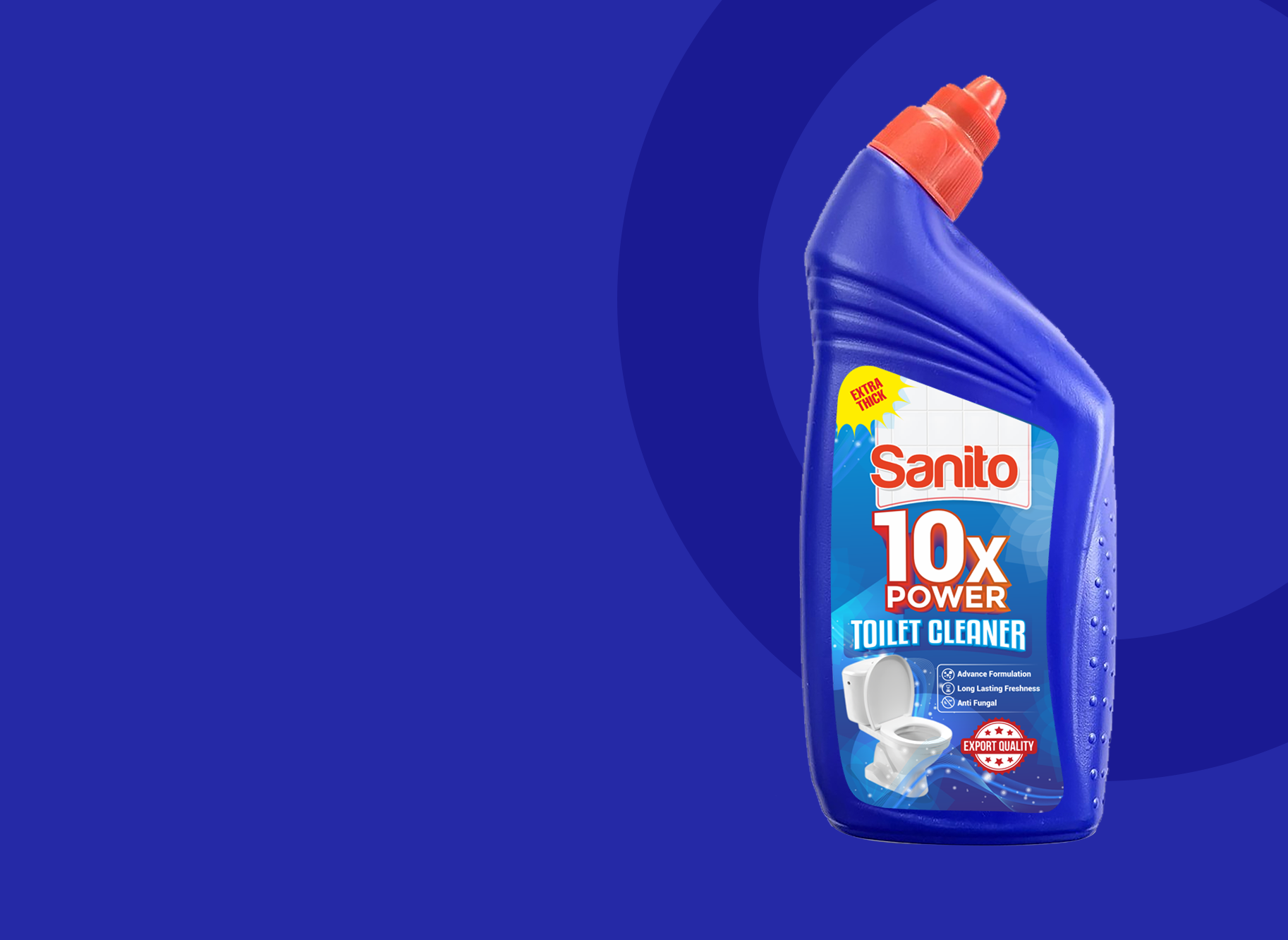 Toilet Cleaner Sticker